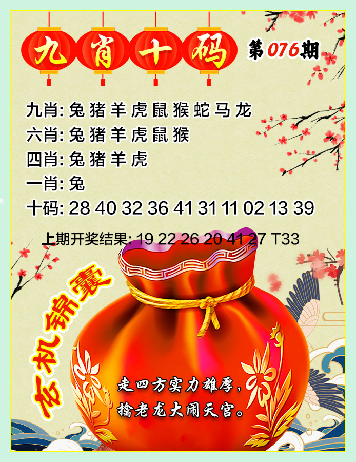 076期九肖十码[图]